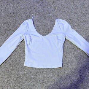 White Long Sleeve Lululemon